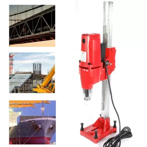 Core Drilling Machine Concrete Core Drill Rig Stand Concrete Core Drill Tool 220V 3300W Dry and Wet Drilling Machine Diamond Core Drill Vertical Basic Core Drilling Machine Core Drilling Machine Concrete Core Drill Rig Stand Concrete Core Drill Tool 220V 3300W Dry and Wet Drilling Machine Diamond Core Drill Vertical Basic Core Drilling Machine