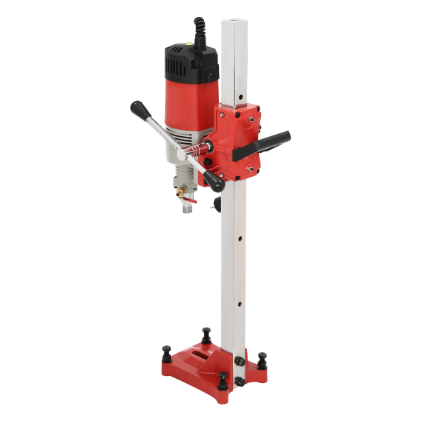 Core Drilling Machine Concrete Core Drill Rig Stand Concrete Core Drill Tool 220V 3300W  Dry and Wet Drilling Machine Diamond Core Drill Vertical Basic Core Drilling Machine