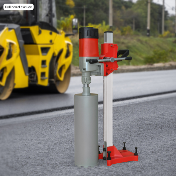 Core Drilling Machine Concrete Core Drill Rig Stand Concrete Core Drill Tool 220V 3300W  Dry and Wet Drilling Machine Diamond Core Drill Vertical Basic Core Drilling Machine