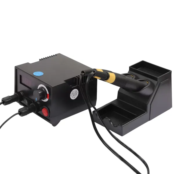 220V Adjustable Temperature Pyrography Kit with 20 Pyrography Wire Tips (Double Pen)