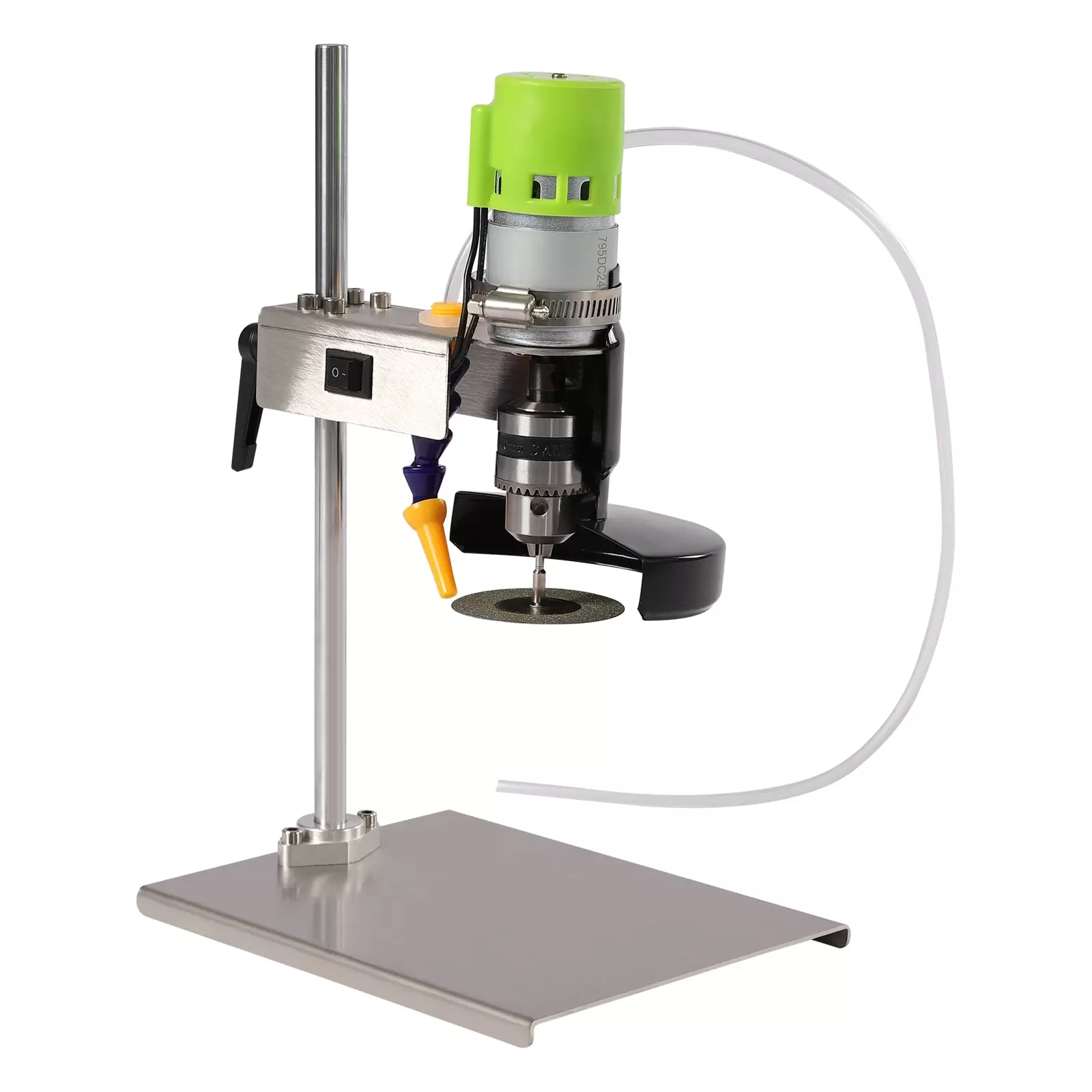 6000R/Min Glass Bottle Cutter Adjustable Speed 150W Electric DIY Cutter Machine with Pure Copper Motor for Pen Containers