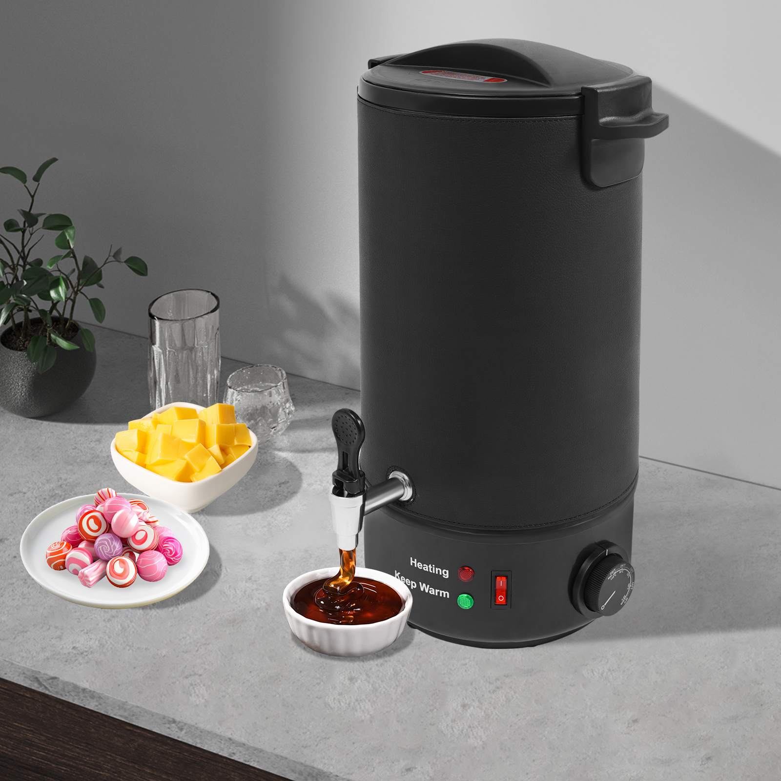 10L Wax Melter, Electric Wax Melting Pot, Wax Melter with Adjustable Temperature 10L Wax Melter, Electric Wax Melting Pot, Wax Melter with Adjustable Temperature