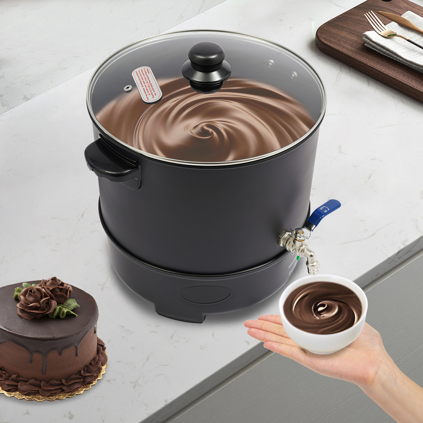 10L Wax Melting Pot for Candle Making, Wax Melting Pot, Large Commercial Wax Melting Machine 10L Wax Melting Pot for Candle Making, Wax Melting Pot, Large Commercial Wax Melting Machine