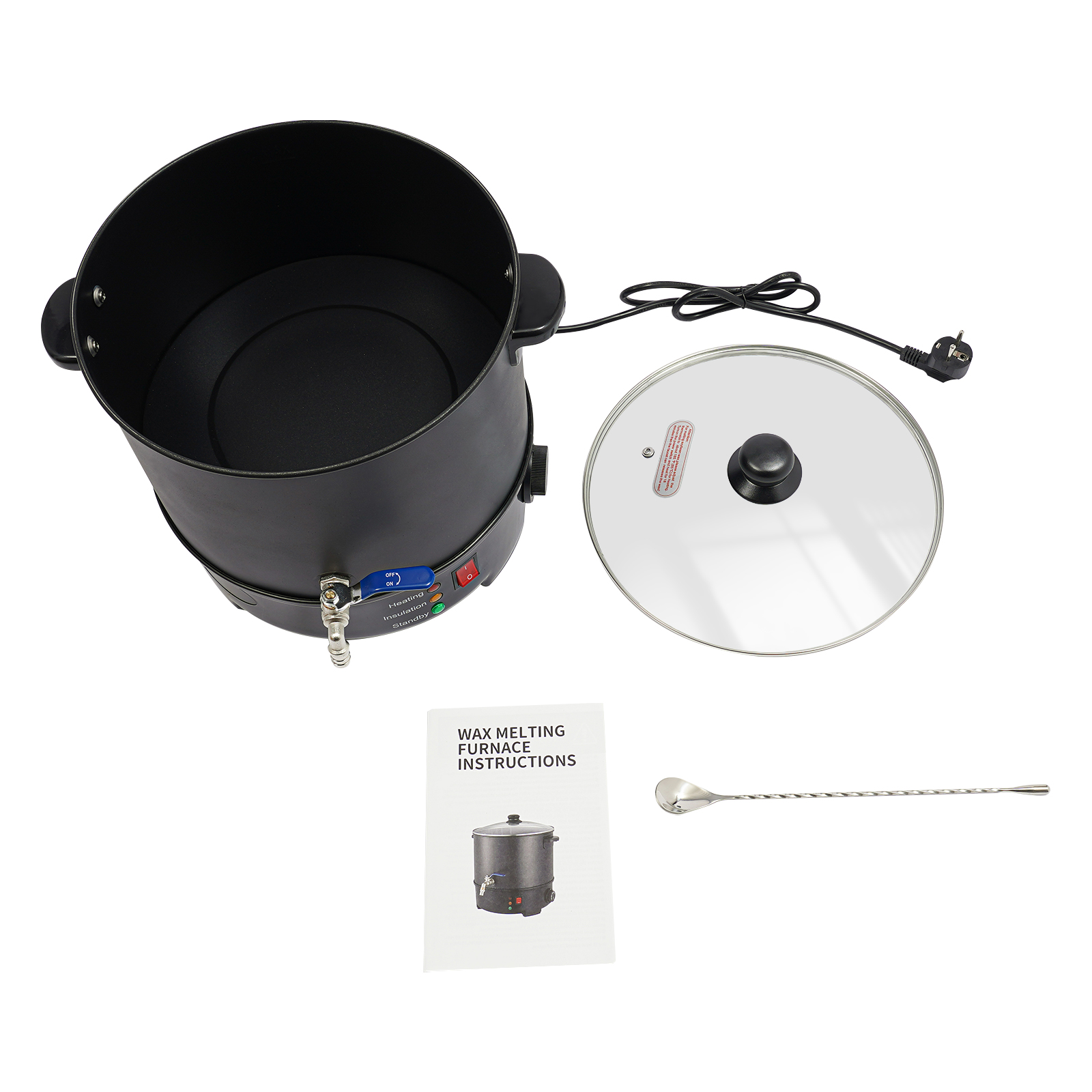 10L Wax Melting Pot for Candle Making, Wax Melting Pot, Large Commercial Wax Melting Machine 10L Wax Melting Pot for Candle Making, Wax Melting Pot, Large Commercial Wax Melting Machine