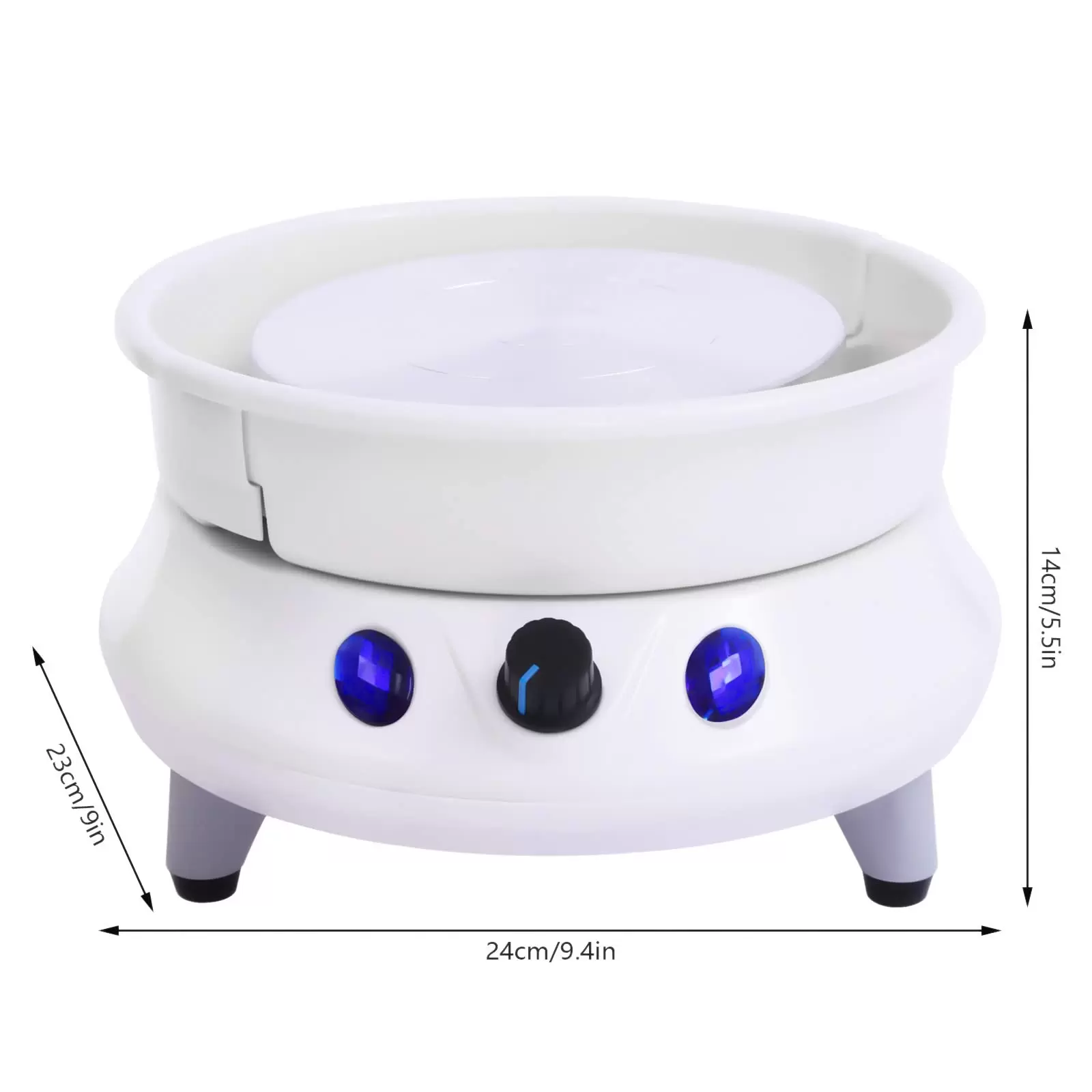 Ceramic Pottery Discs, Electric Pottery Disc, Children's Pottery Disc, DIY Clay Craft, 15cm, 120W, Suitable for Home and School Ceramic Pottery Discs, Electric Pottery Disc, Children's Pottery Disc, DIY Clay Craft, 15cm, 120W, Suitable for Home and School