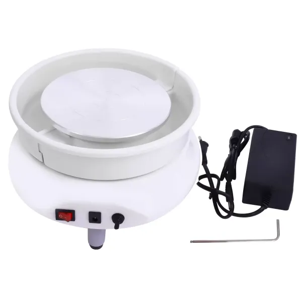 Ceramic Pottery Discs, Electric Pottery Disc, Children's Pottery Disc, DIY Clay Craft, 15cm, 120W, Suitable for Home and School