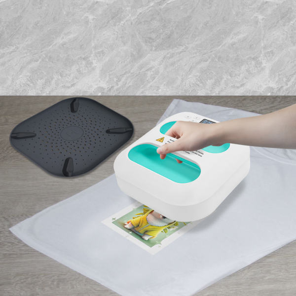 Green Heat Plotter, Mini Heat Press Machine, Portable Heat Press, with Timepiece, Temperature Range: 85-205℃ Green Heat Plotter, Mini Heat Press Machine, Portable Heat Press, with Timepiece, Temperature Range: 85-205℃