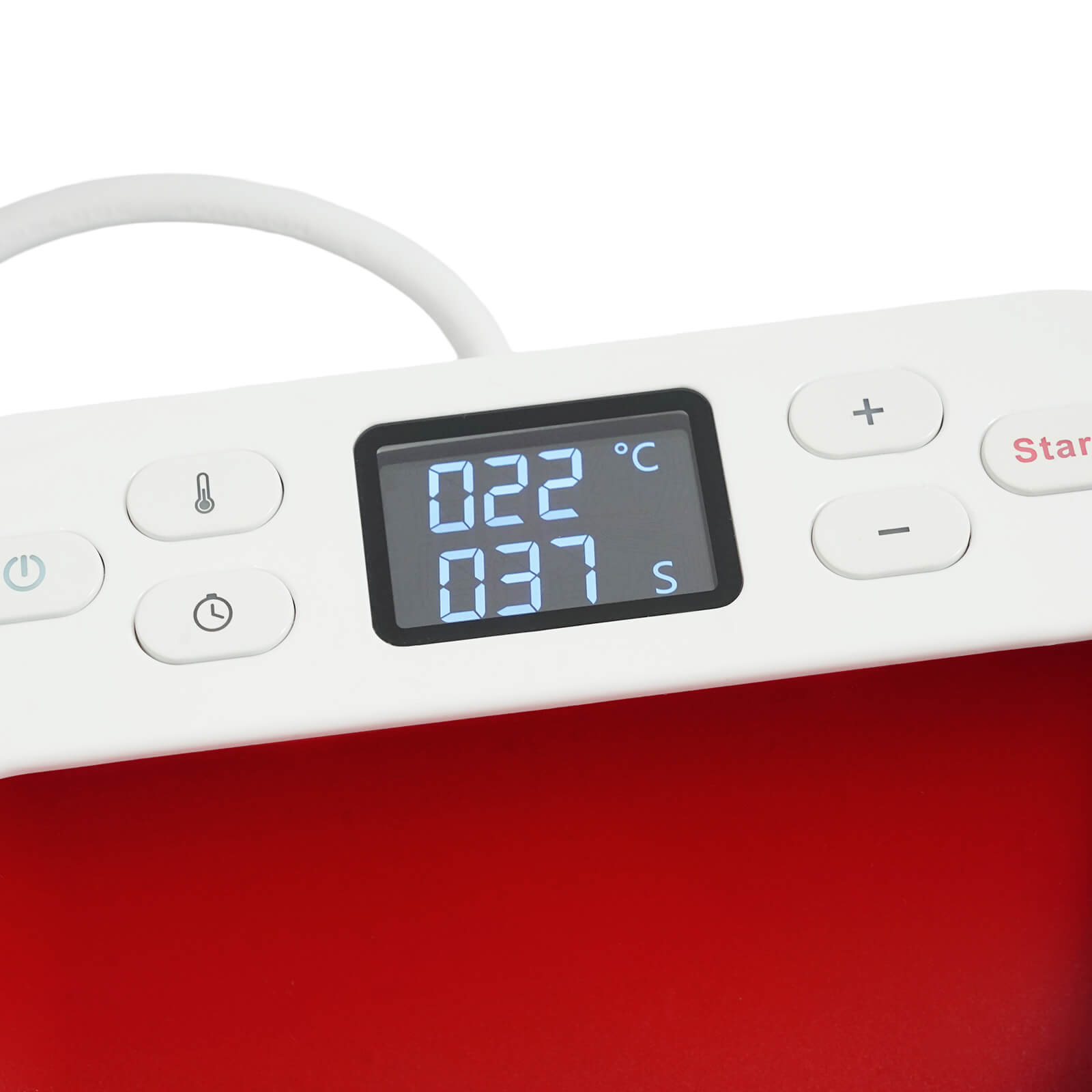 Red Heat Plotter, Mini Heat Press Machine, Portable Heat Press, with Timepiece, Temperature Range: 85-205℃ Red Heat Plotter, Mini Heat Press Machine, Portable Heat Press, with Timepiece, Temperature Range: 85-205℃
