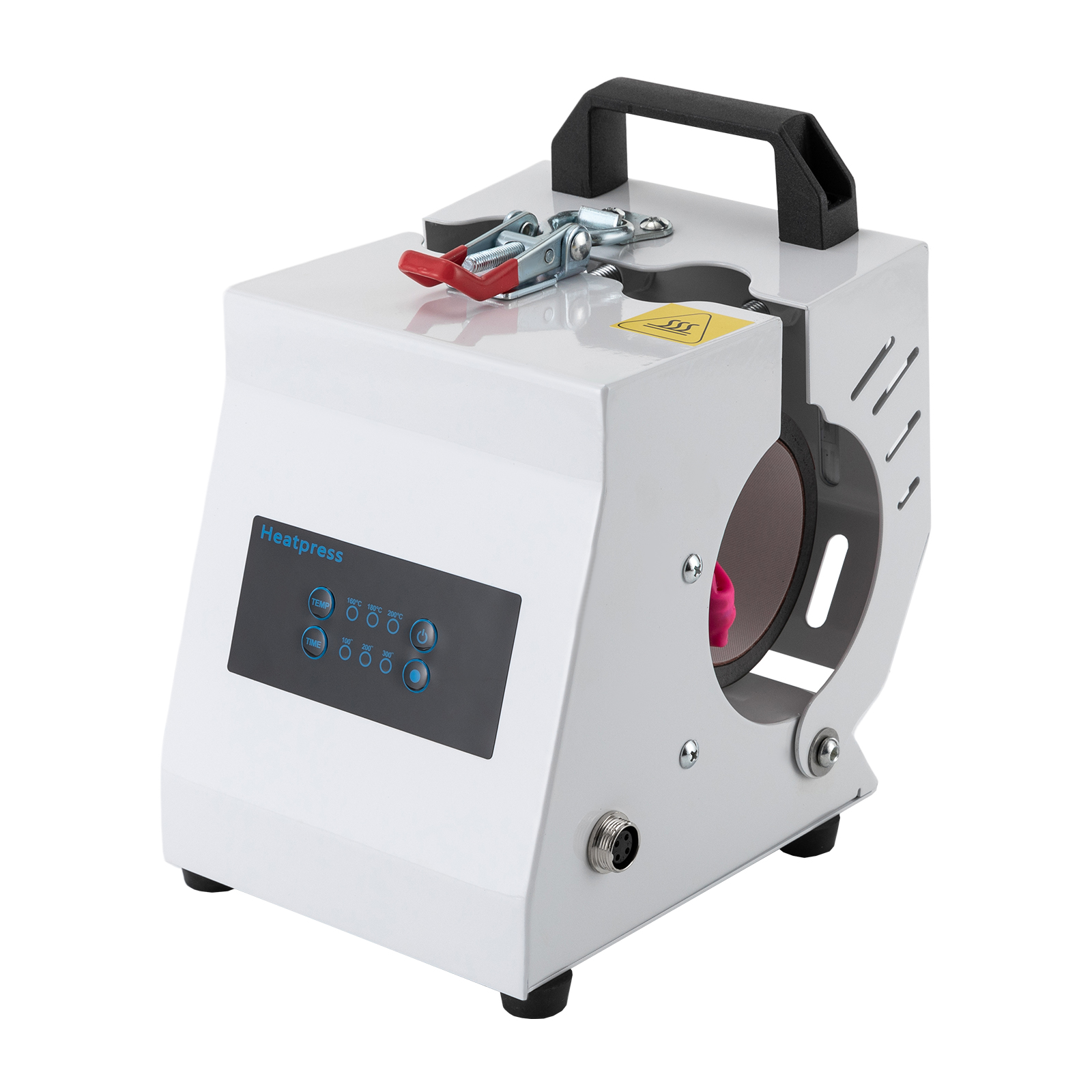 CNCEST Mini Mug Press Machine 11/15 oz Portable Mug Press Heater Mug Press Mug Press Heat Press for Mugs Coffee Cup 220V 300W