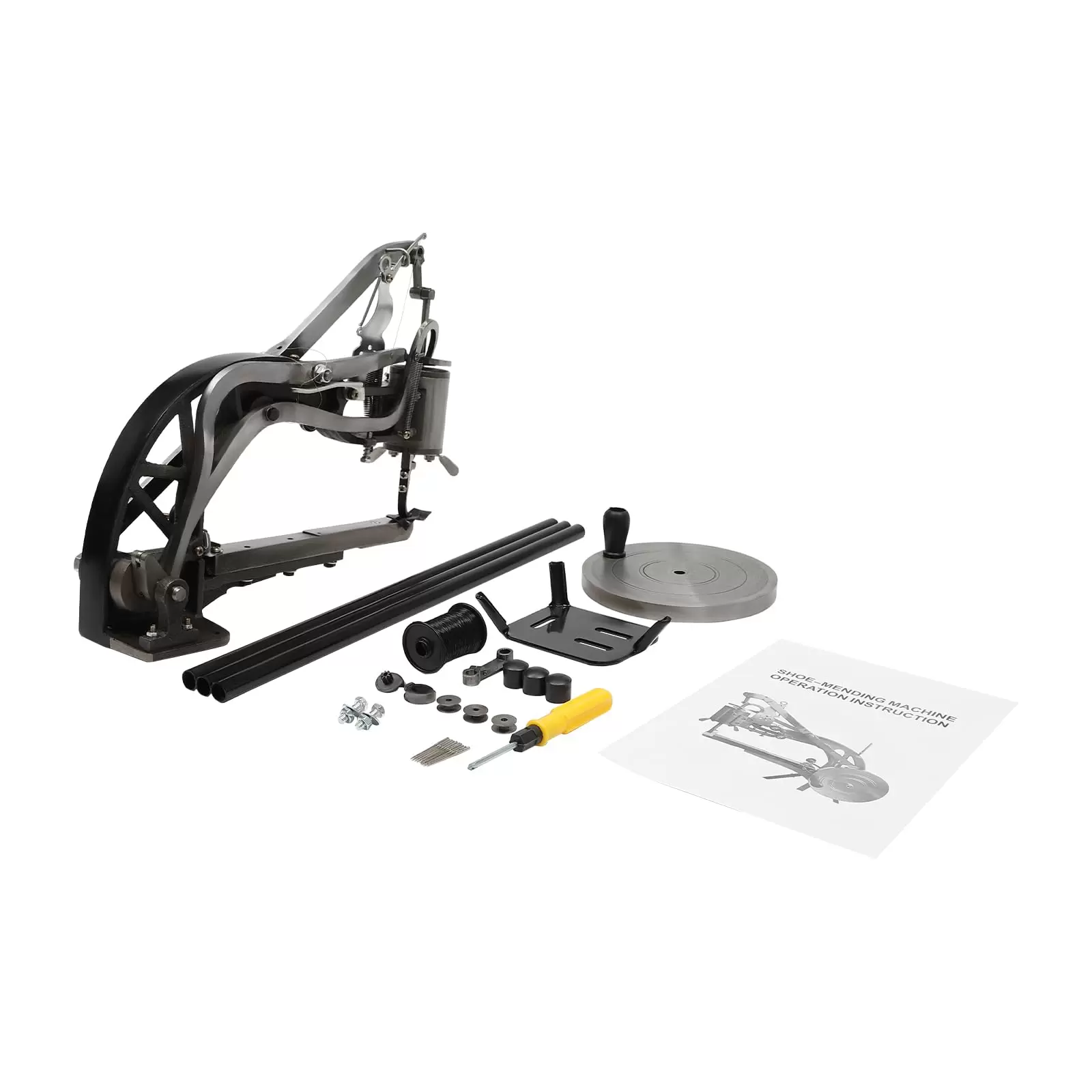 Cobbler Hand Sewing Machine - Sewing Machine - Shoe Repair Kit with Needles for Canvas, Cotton, Linen, Sewing Tool Cobbler Hand Sewing Machine - Sewing Machine - Shoe Repair Kit with Needles for Canvas, Cotton, Linen, Sewing Tool