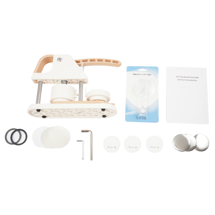 Badge Making Machine, Button Making Machine, for DIY Button Badges, (58mm Set) Badge Making Machine, Button Making Machine, for DIY Button Badges, (58mm Set)
