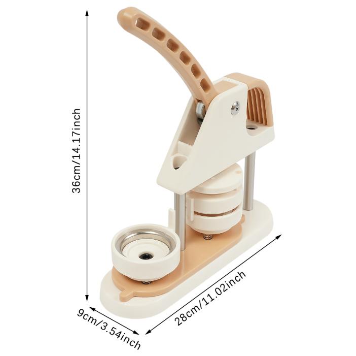 Badge Making Machine, Button Making Machine, for DIY Button Badges, (58mm Set) Badge Making Machine, Button Making Machine, for DIY Button Badges, (58mm Set)