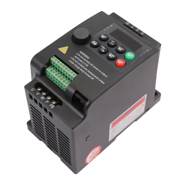 Mini VFD 380V Single Phase/Three Phase AC Inverter Frequency Converter for 2.2 kW Three Phase Motors