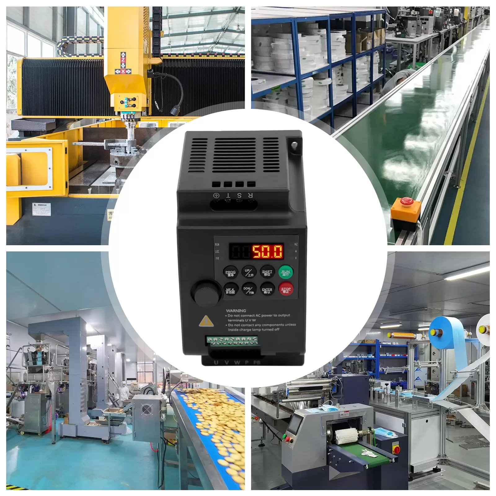 1.5 KW Frequency Converter 380 VAC Three-phase Inverter VFD Speed Regulator For Motors Drilling Machines Pumps Fans Balck 1.5 KW Frequency Converter 380 VAC Three-phase Inverter VFD Speed Regulator For Motors Drilling Machines Pumps Fans Balck