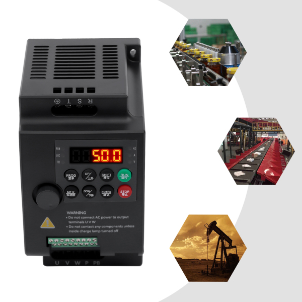 1.5 KW Frequency Converter 380 VAC Three-phase Inverter VFD Speed Regulator For Motors Drilling Machines Pumps Fans Balck