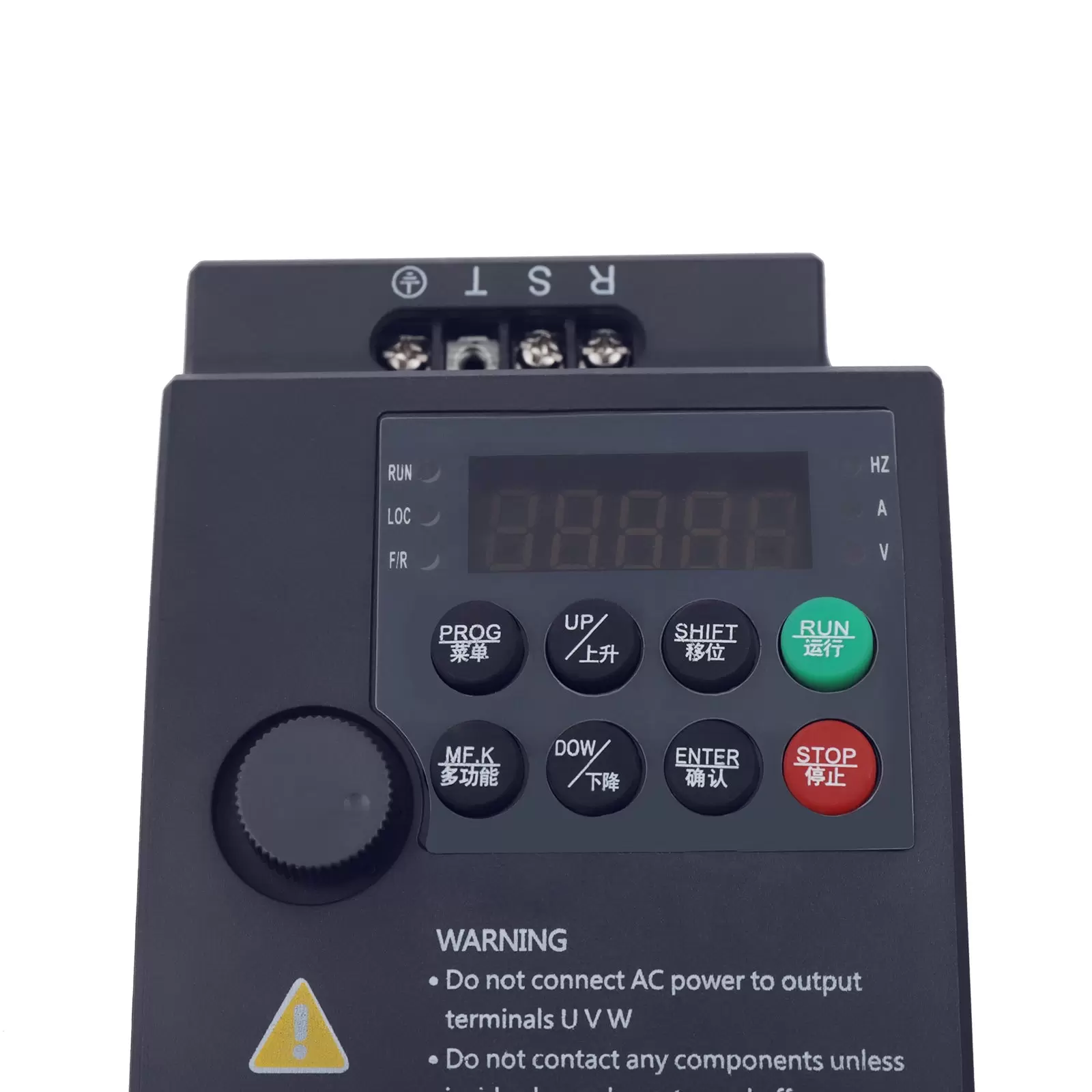 Variable Frequency Drive, AC 220V/2.2KW 3HP 10A CNC VFD Converter Single Phase to Three Phase for Spindle Motor Speed Control Variable Frequency Drive, AC 220V/2.2KW 3HP 10A CNC VFD Converter Single Phase to Three Phase for Spindle Motor Speed Control