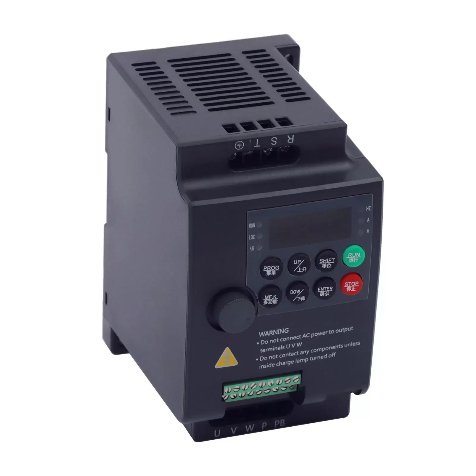 Variable Frequency Drive, AC 220V/2.2KW 3HP 10A CNC VFD Converter Single Phase to Three Phase for Spindle Motor Speed Control Variable Frequency Drive, AC 220V/2.2KW 3HP 10A CNC VFD Converter Single Phase to Three Phase for Spindle Motor Speed Control