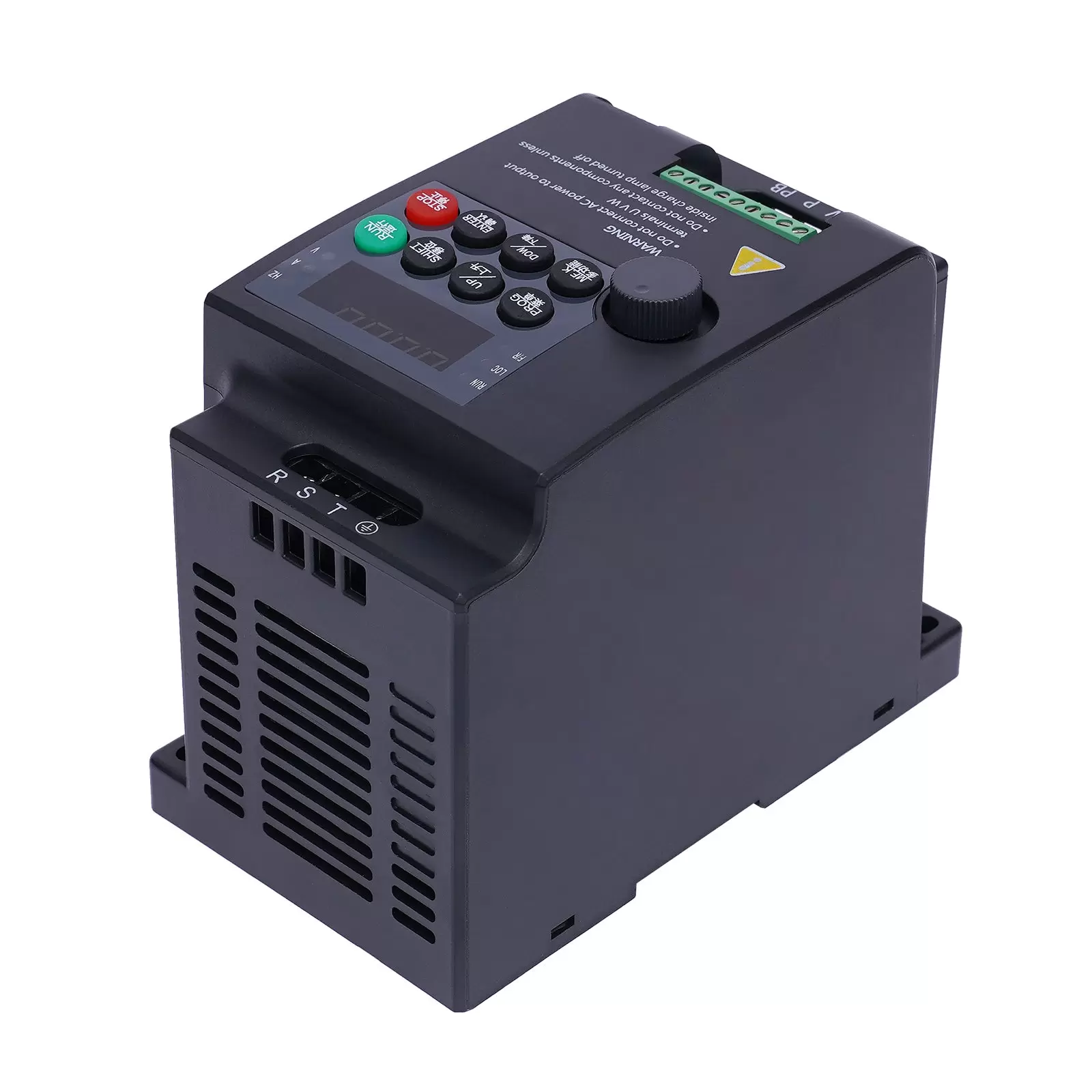 Variable Frequency Drive, AC 220V/2.2KW 3HP 10A CNC VFD Converter Single Phase to Three Phase for Spindle Motor Speed Control Variable Frequency Drive, AC 220V/2.2KW 3HP 10A CNC VFD Converter Single Phase to Three Phase for Spindle Motor Speed Control