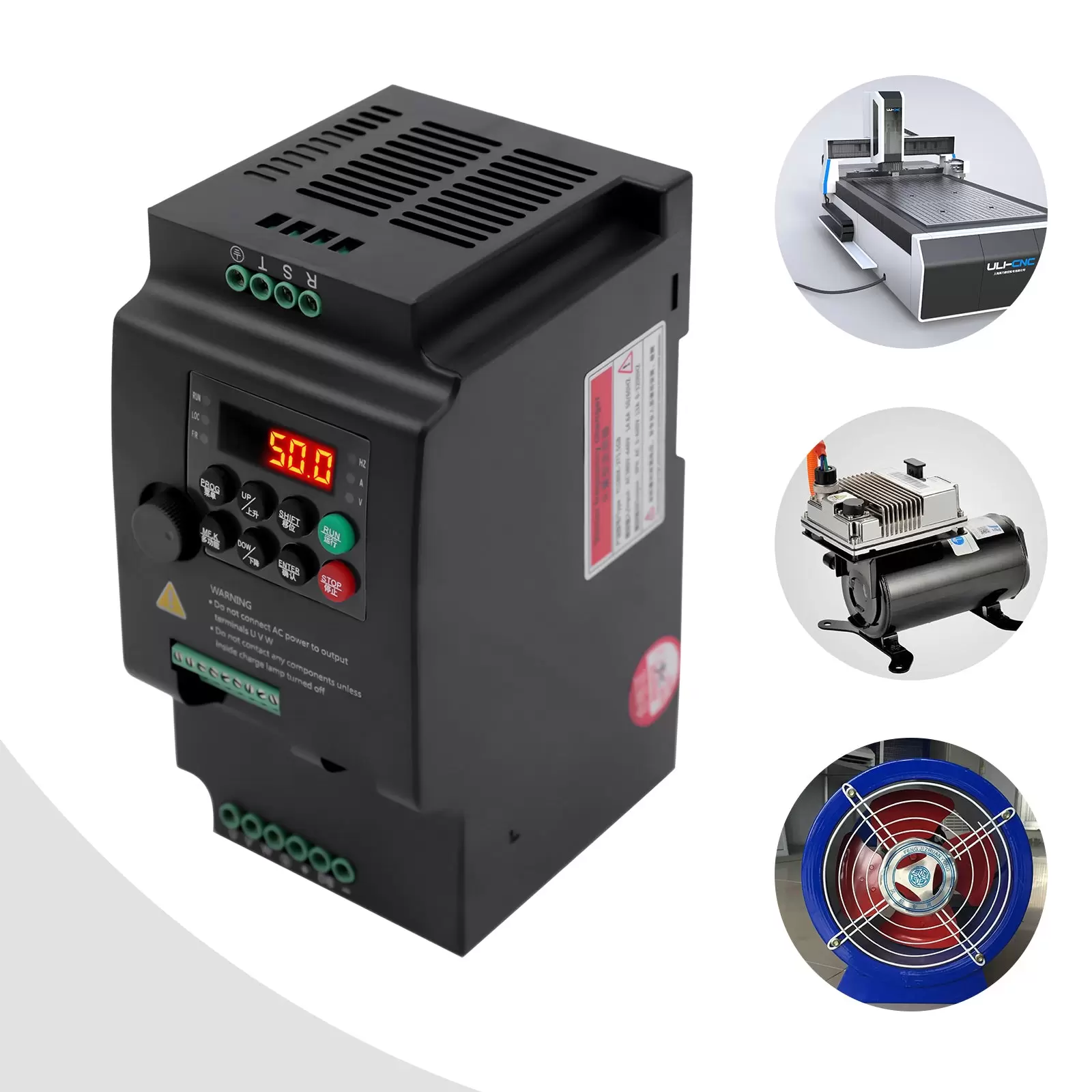 Frequency Converter 5.5kw 380v General Motor Three Phase Input/output Vfda Frequency Converter For Motors Drilling Machines Pumps Fans Frequency Converter 5.5kw 380v General Motor Three Phase Input/output Vfda Frequency Converter For Motors Drilling Machines Pumps Fans