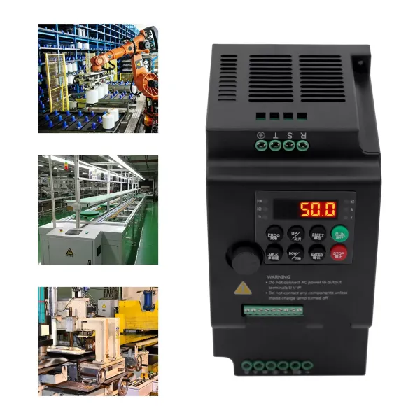 Frequency Converter 5.5kw 380v General Motor Three Phase Input/output Vfda Frequency Converter For Motors Drilling Machines Pumps Fans